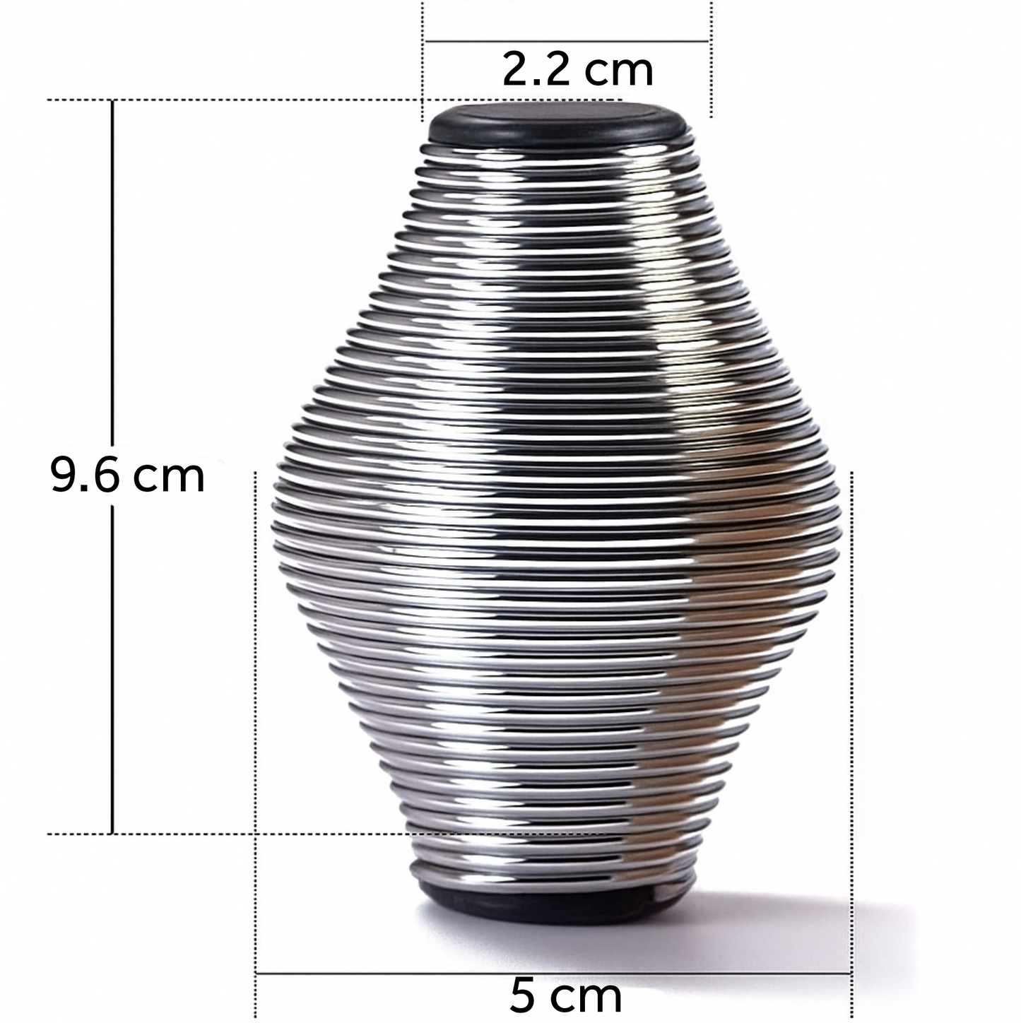 Grip Ball - Metallischer Handtrainer für Griffkraft & Stressabbau