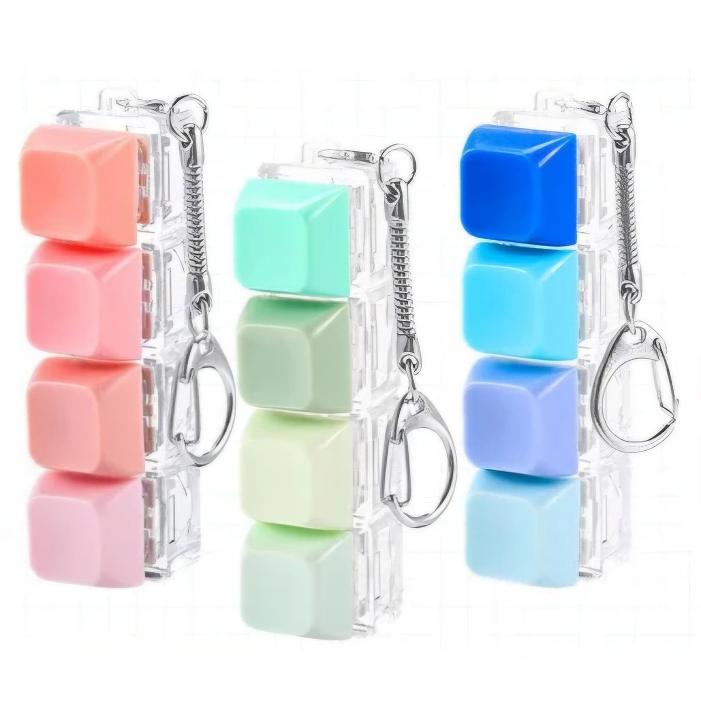 KeyPop - Pop-It Schlüsselanhänger gegen Nervosität & Anspannung