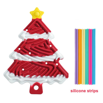 Christmas Tree - Weihnachtliches Anti-Stress Fidget im Tannenbaum Design