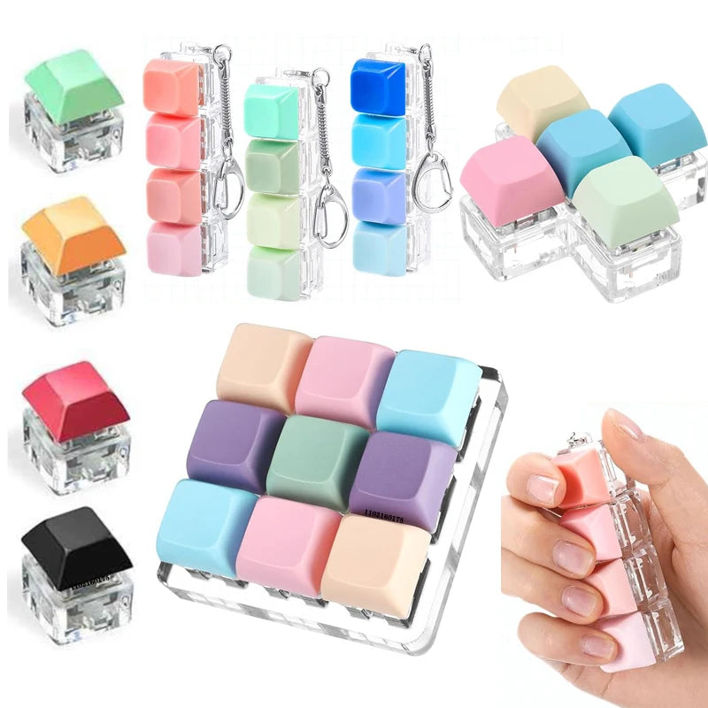 KeyPop - Pop-It Schlüsselanhänger gegen Nervosität & Anspannung