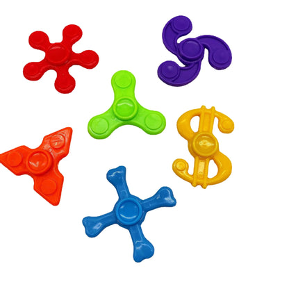 10x Mini-Handspinner - Kompakter Pocket-Spinner für diskrete Entspannung