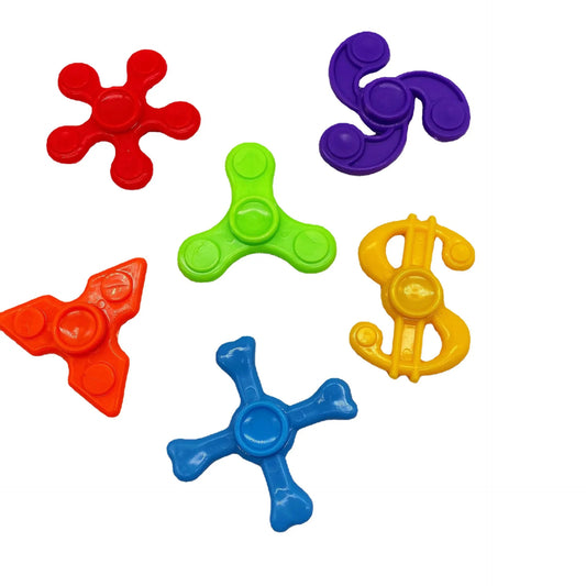 10x Mini-Handspinner - Kompakter Pocket-Spinner für diskrete Entspannung