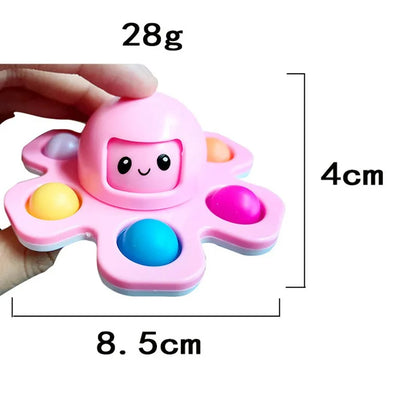 Oktopush - Weiches sensorisches Spielzeug zur Beruhigung & Stresslösung