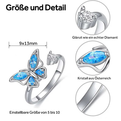 Fidgora Ring - Verstellbarer Anti-Stress Kupferring