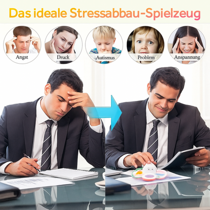 Oktopush - Weiches sensorisches Spielzeug zur Beruhigung & Stresslösung