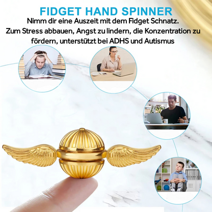 Schnatz Spinner -  Premium Metallspinner im eleganten Design