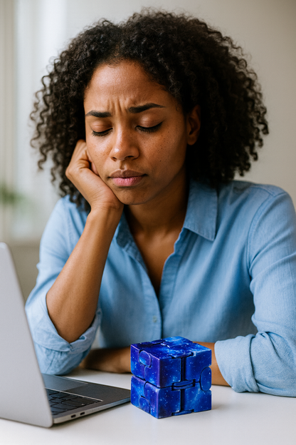 Infinity Würfel - Endloser Anti-Stress Würfel für Fokus & Entspannung