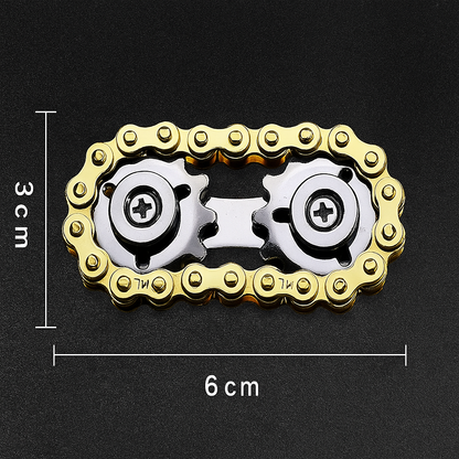 Twist Gear Spinner - Mechanischer Zahnrad-Spinner für Stressreduktion